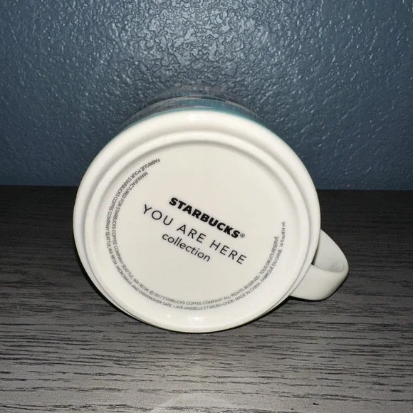 Starbucks Lake Tahoe You Are Here Collection 14oz Coffee Mug Sierra Nevada - Picture 4 of 5